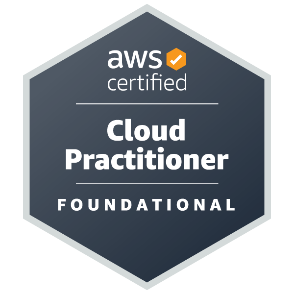 badge: AWS Cloud Practitioner